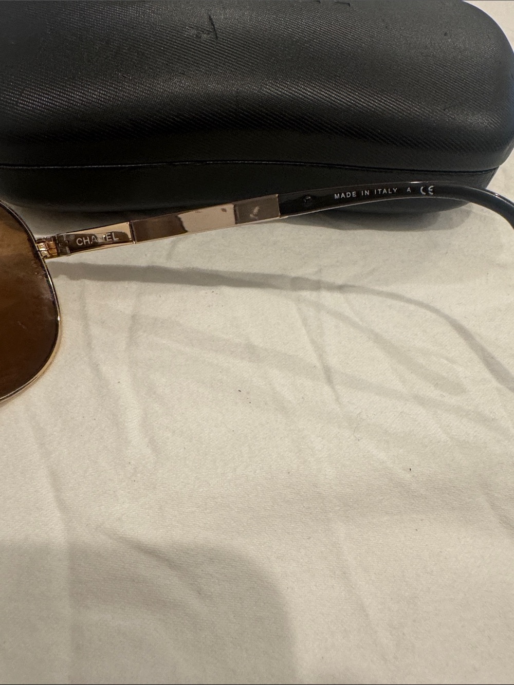 CHANEL Sunglasses Collection Miroir Gold Vintage - Picture 4 of 7